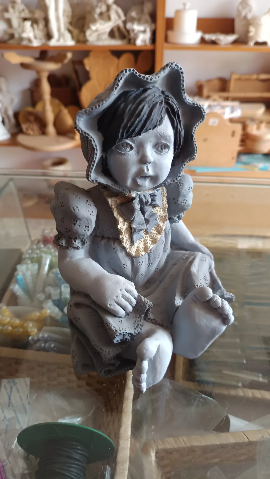 Muñeca marmolina 20cm medio pintar