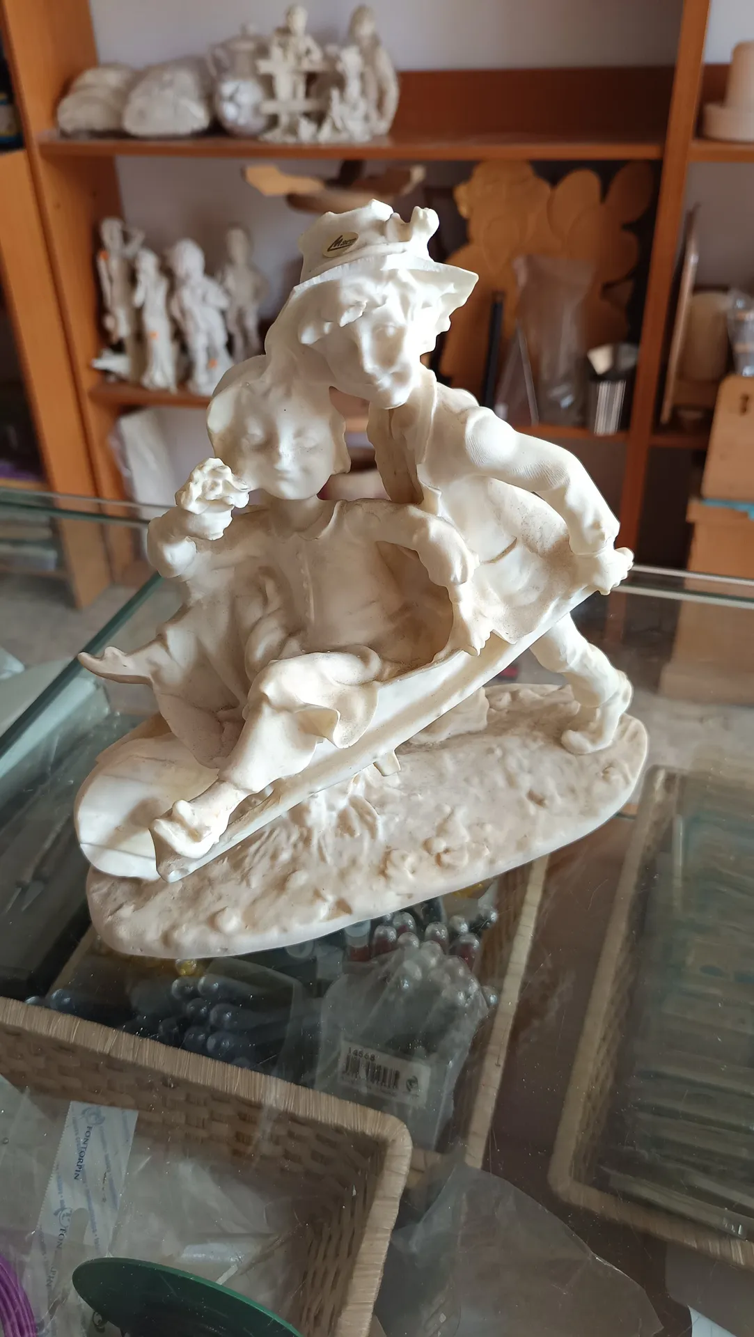 Niños carretilla marmolina 20cm